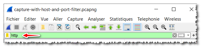 display filter
