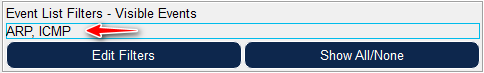 filter arp icmp